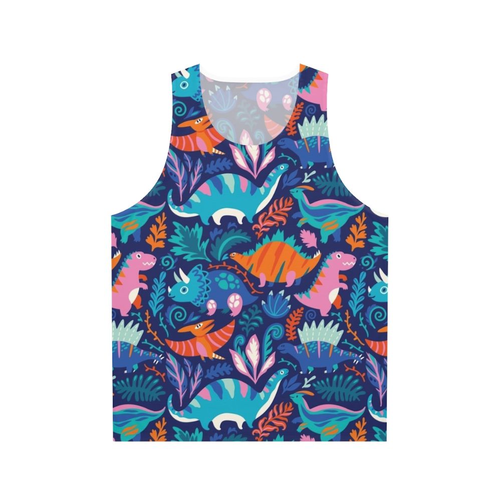 Dino Team 1 Unisex Dinosaur Tank Top