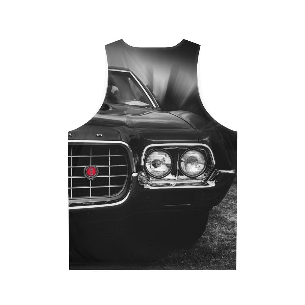 1972 Ford Gran Torino Sport Fastback Unisex Tank Top - Back