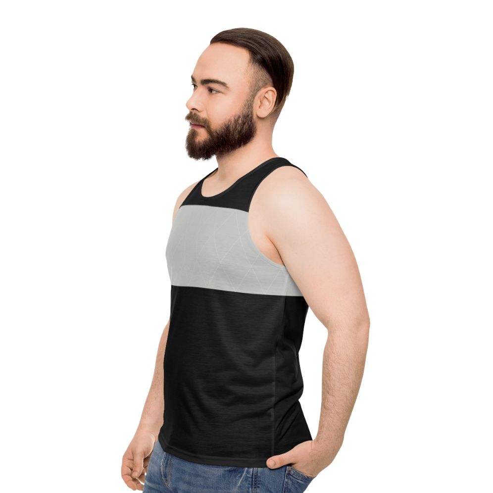 Unisex Sandman 1970s Sci-Fi Tank Top - men side