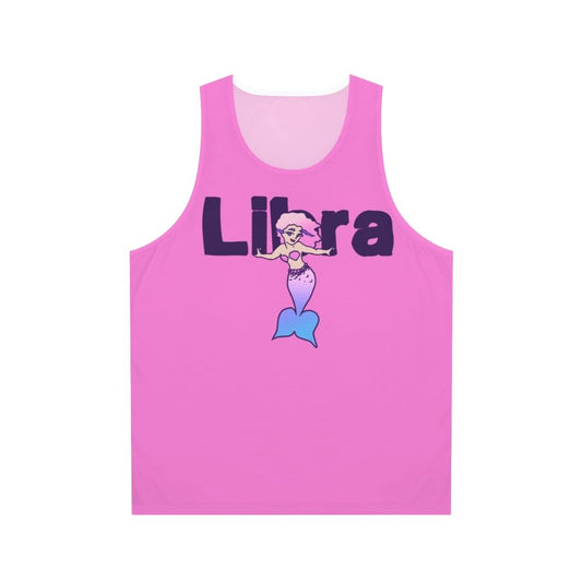 Libra mermaid unisex zodiac tank top