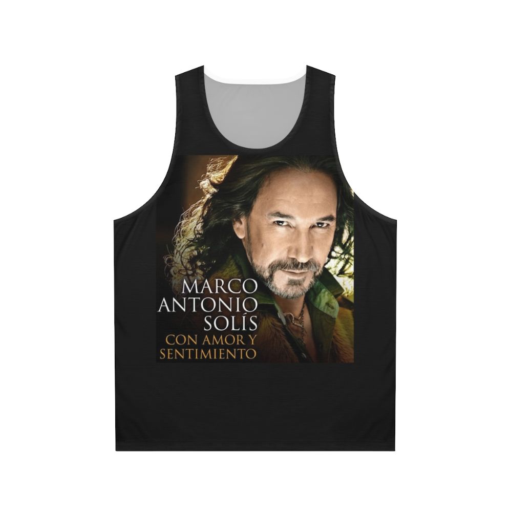 Marco Antonio Solis "El Buki" Loteria Unisex Tank Top