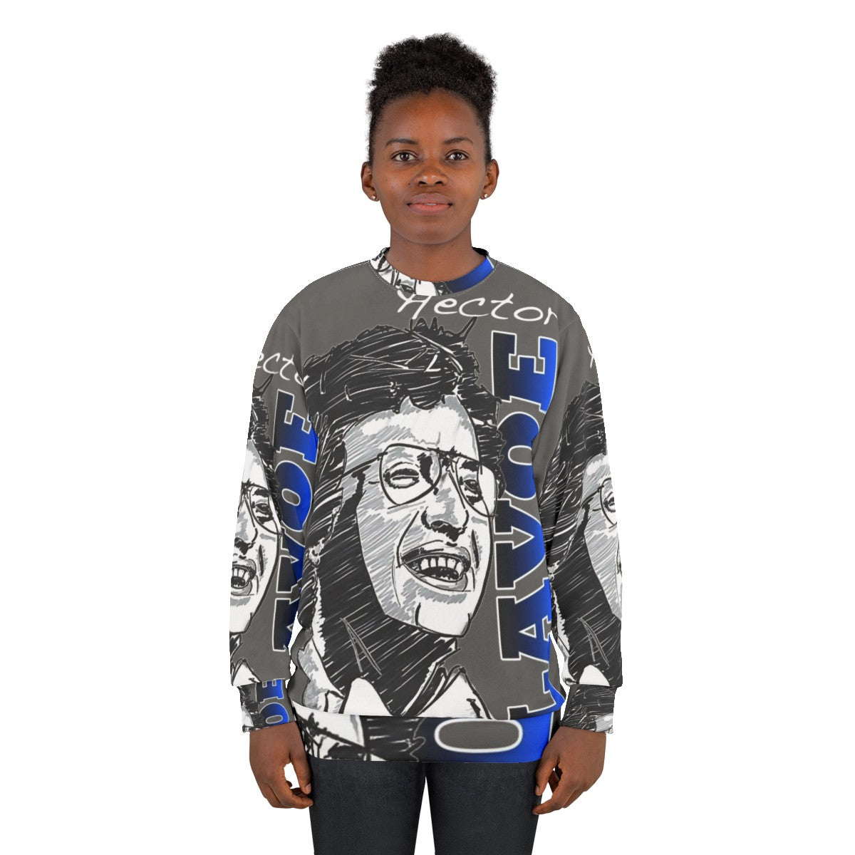 Hector Lavoe Salsa Music Sweatshirt - women