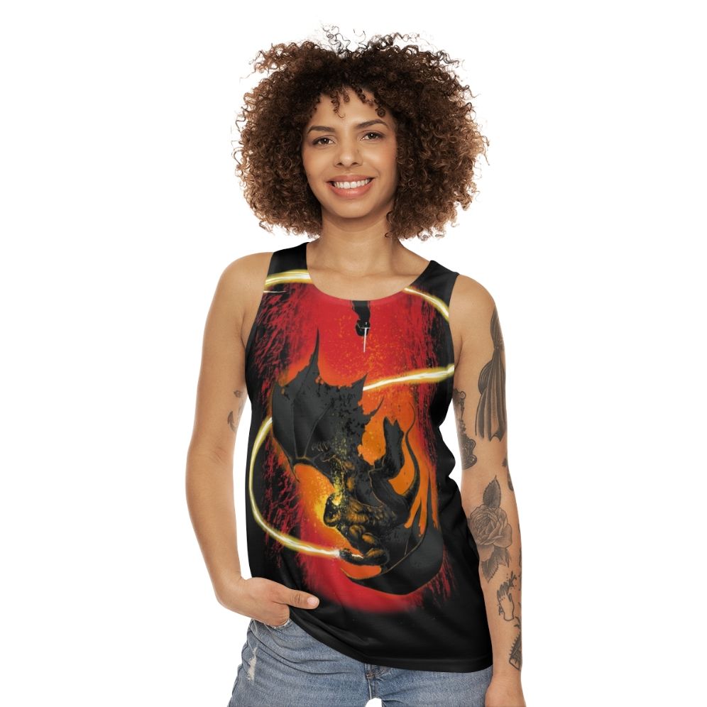 Wizard and Demon Unisex Tank Top - women