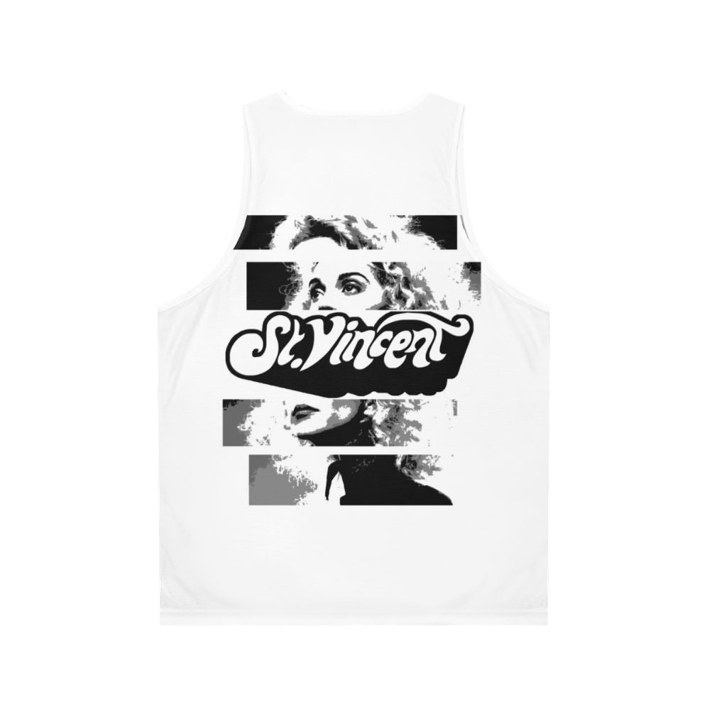 St Vincent Unisex Tank Top - Back