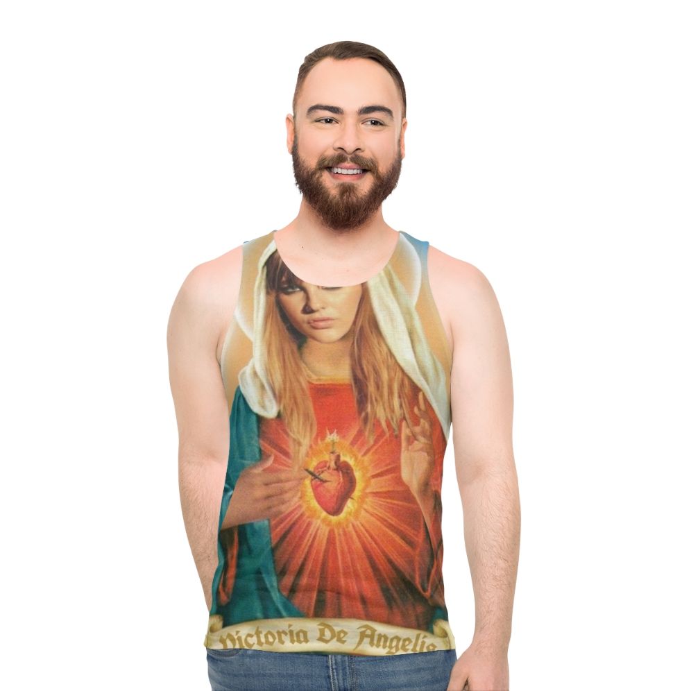 Victoria De Angelis as Mother Mary Unisex Tank Top - men