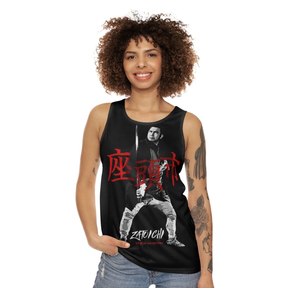 Blind Swordsman Zatoichi Unisex Tank Top - women