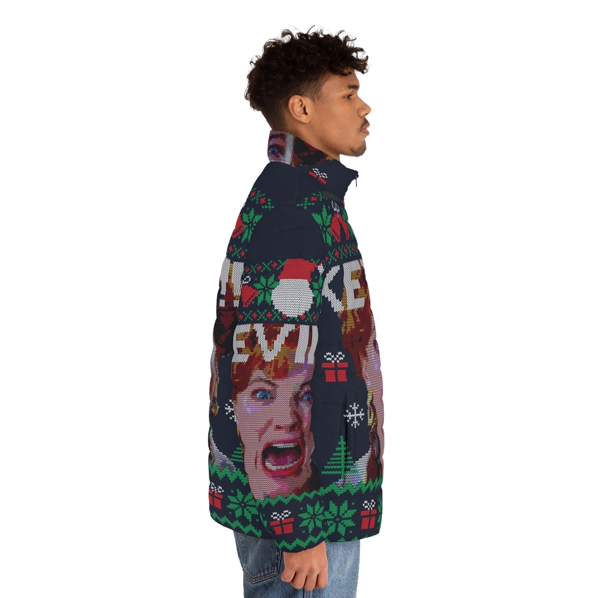 Cozy Kevin Puffer Jacket from the Home Alone movie - men side right