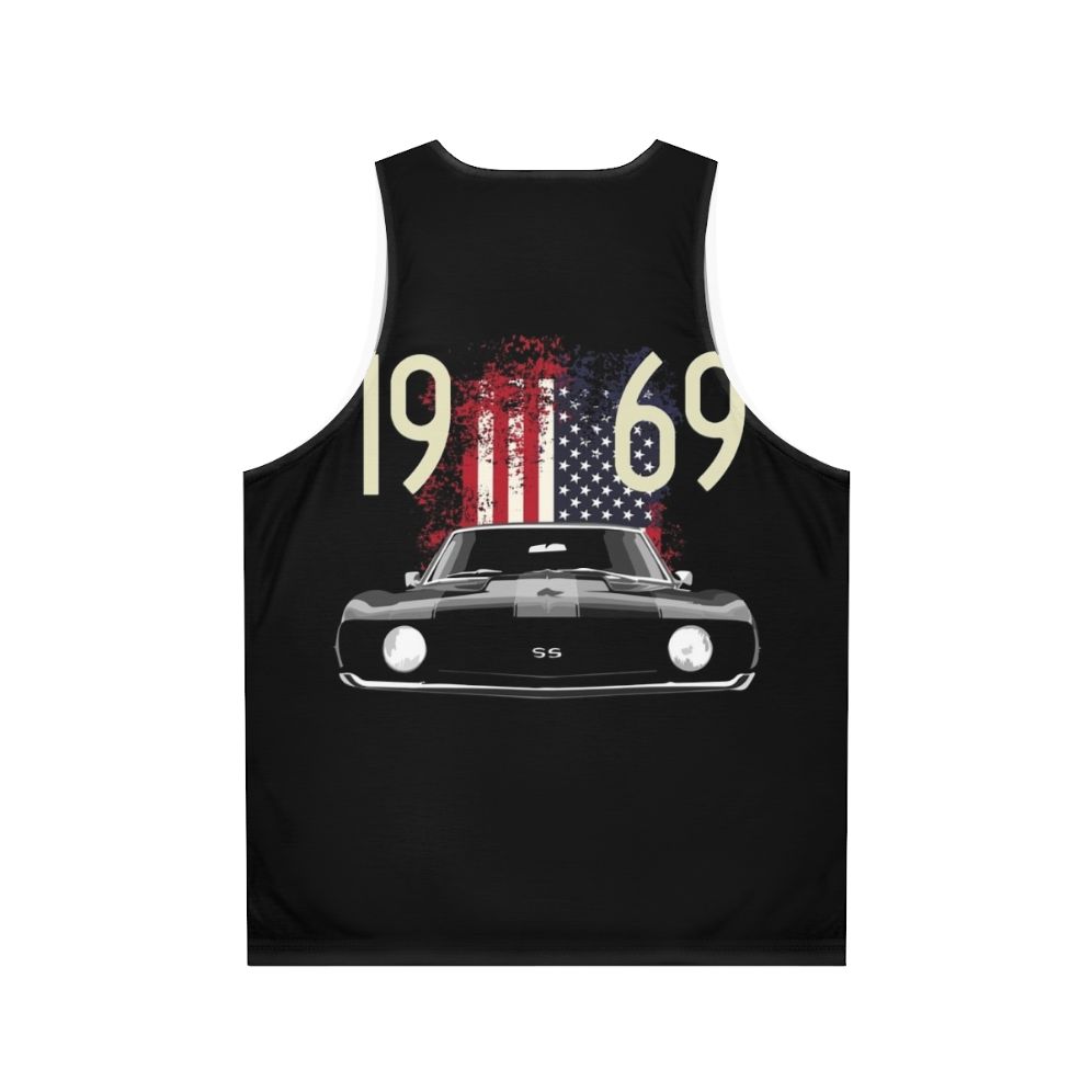 1969 Camaro SS Unisex Tank Top - Back