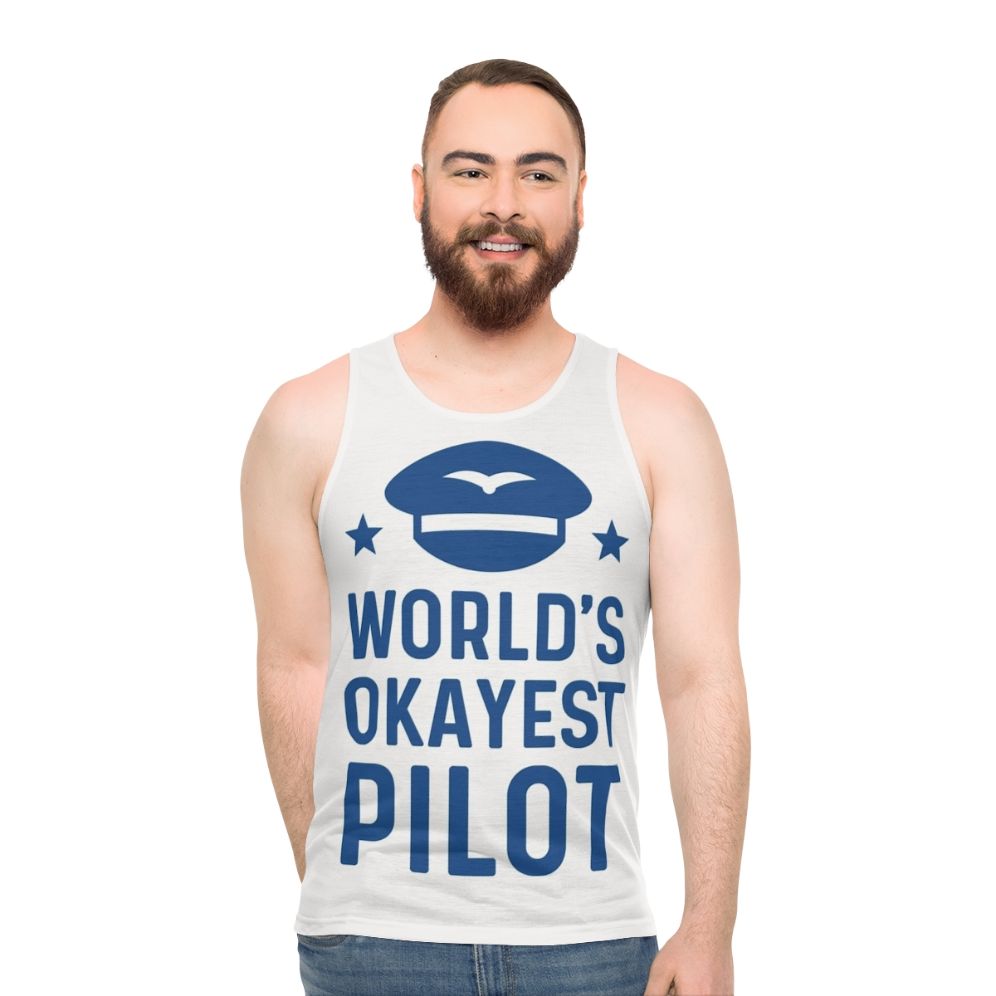 World's Okayest Unisex Engineer Tank Top - men