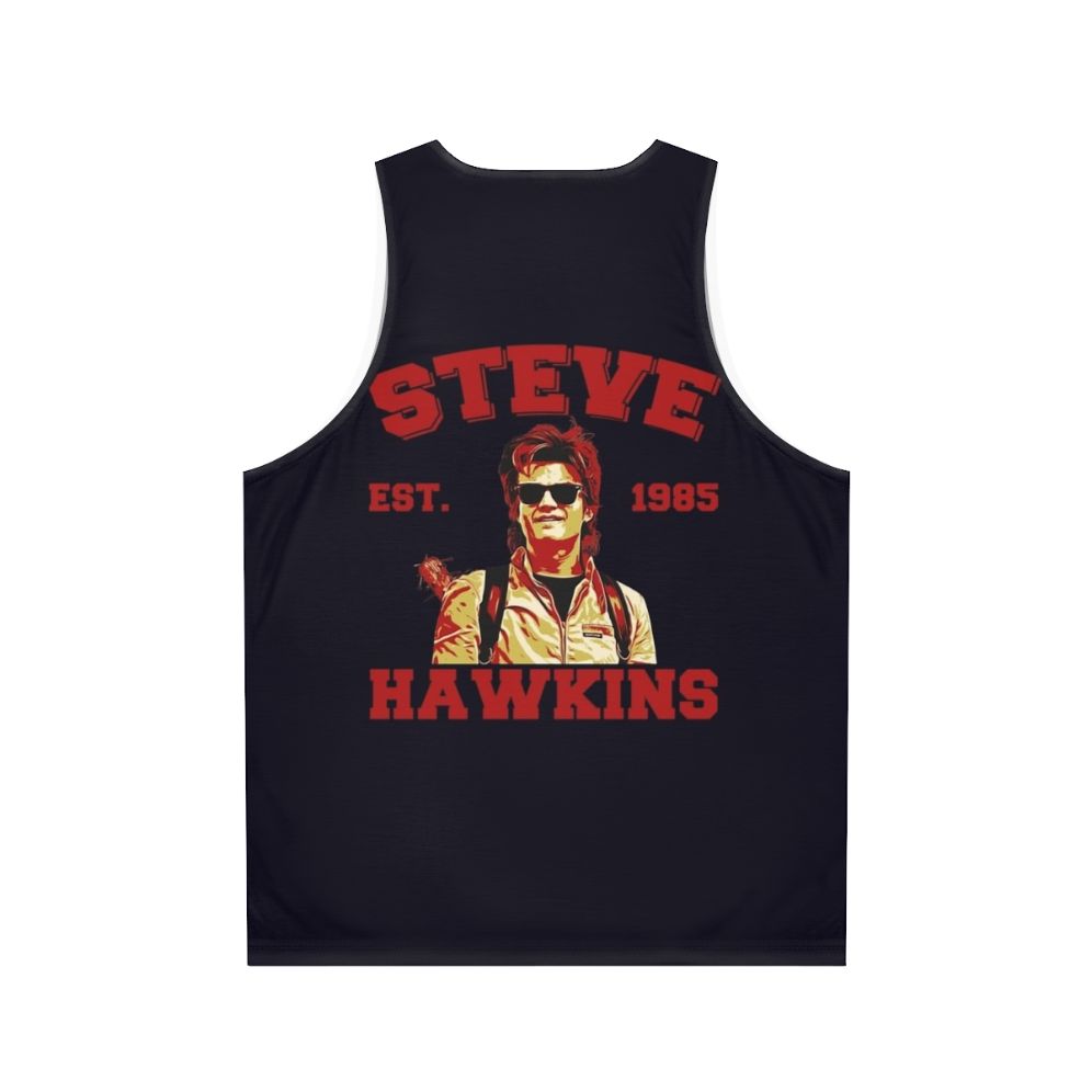 Stranger Things Steve Unisex Tank Top - Back