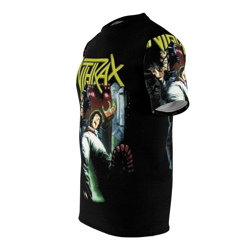 Anthrax Inspired Fan T-shirt featuring the iconic band logo and album artwork - men left