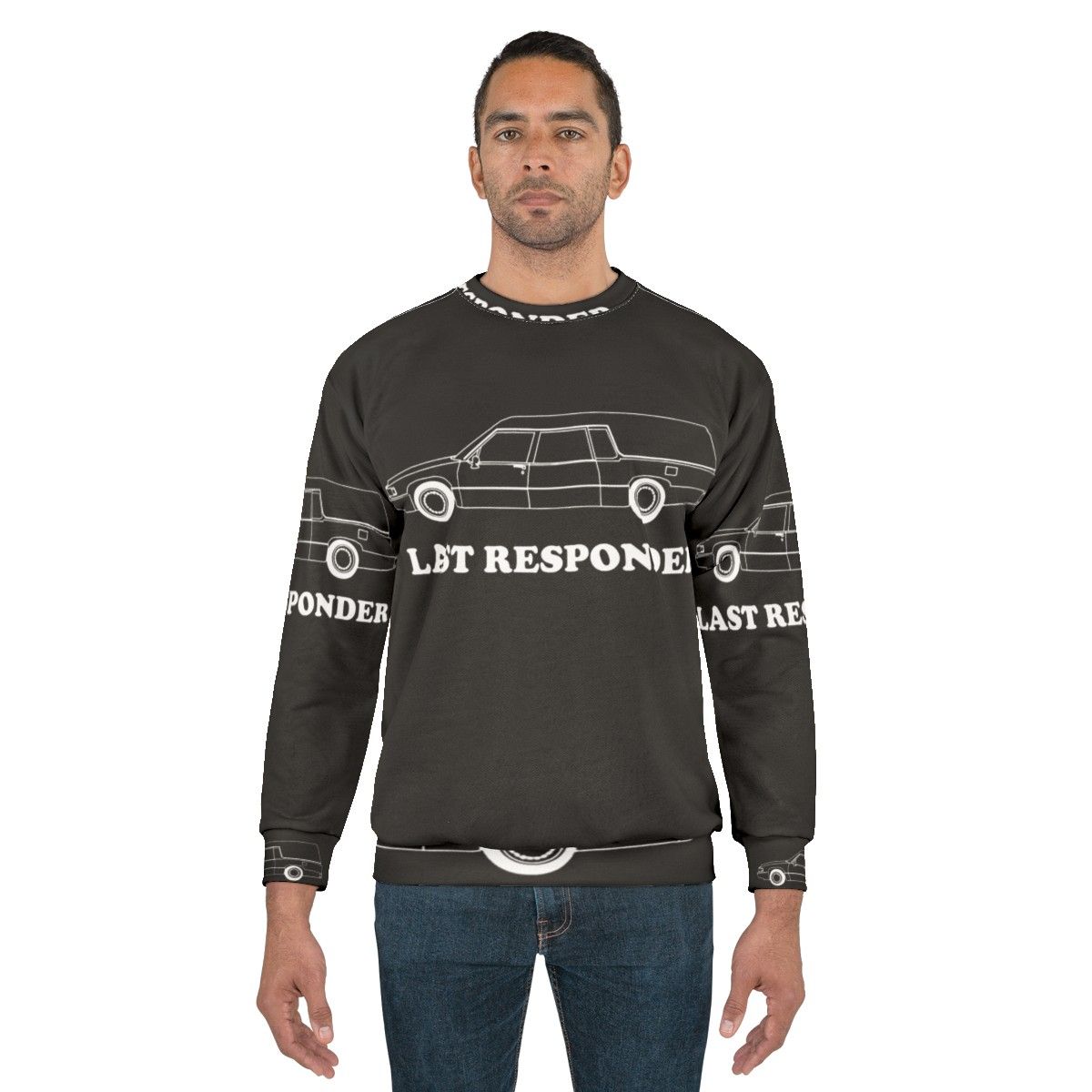 Last Responder Funeral Sweatshirt - men