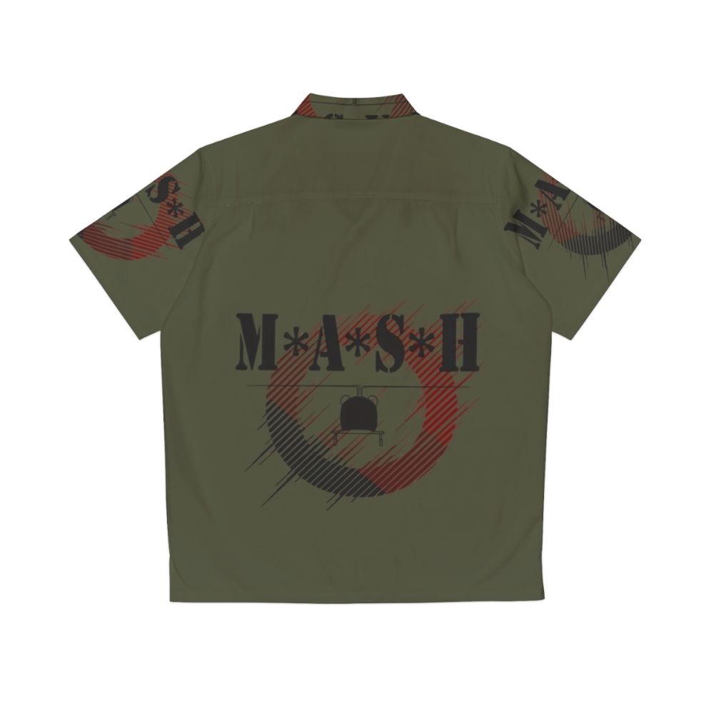 Mash Hawaiian Shirt - Funny Military TV Show Inspired Shirt - Back