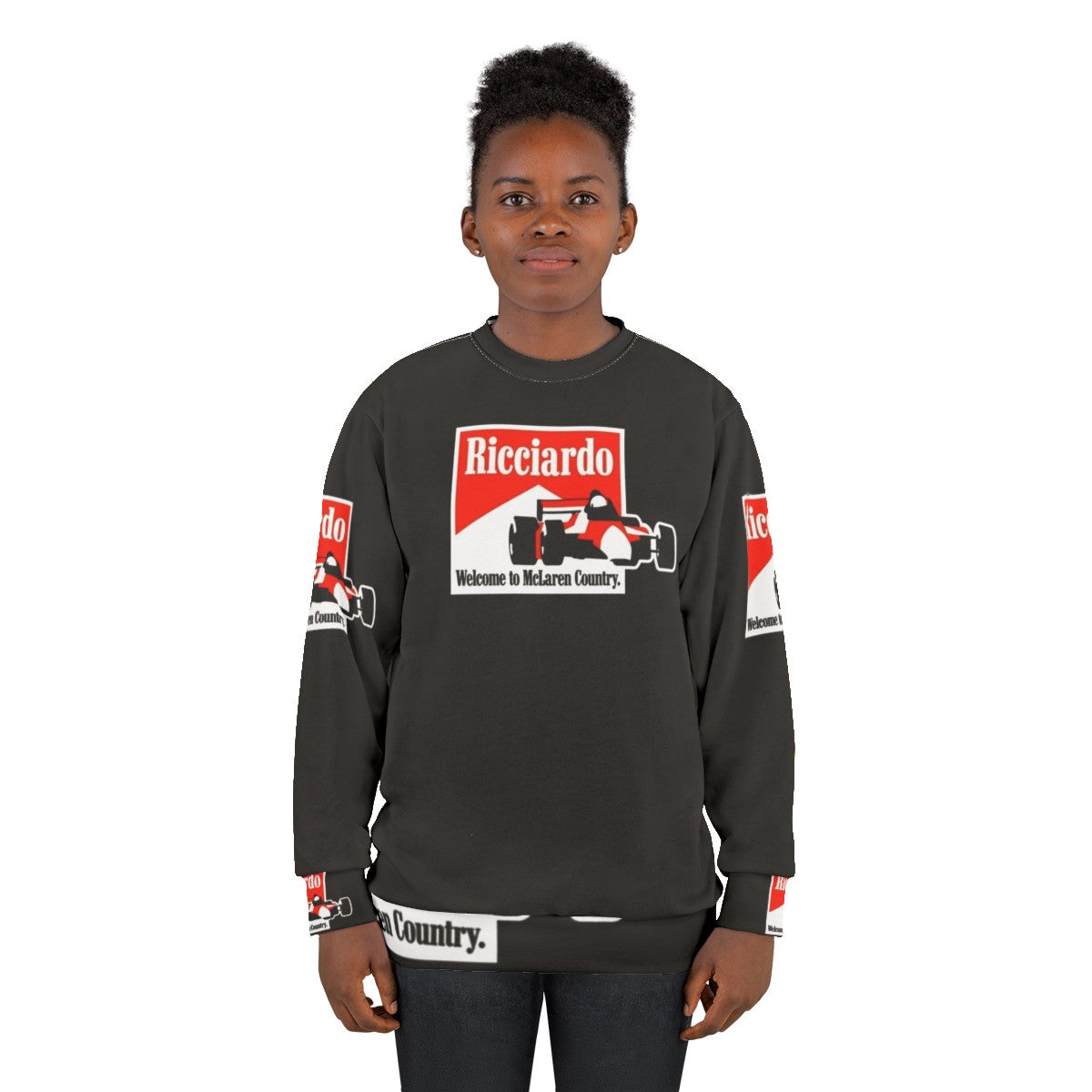 Daniel Ricciardo 2021 McLaren Formula 1 Sweatshirt - women