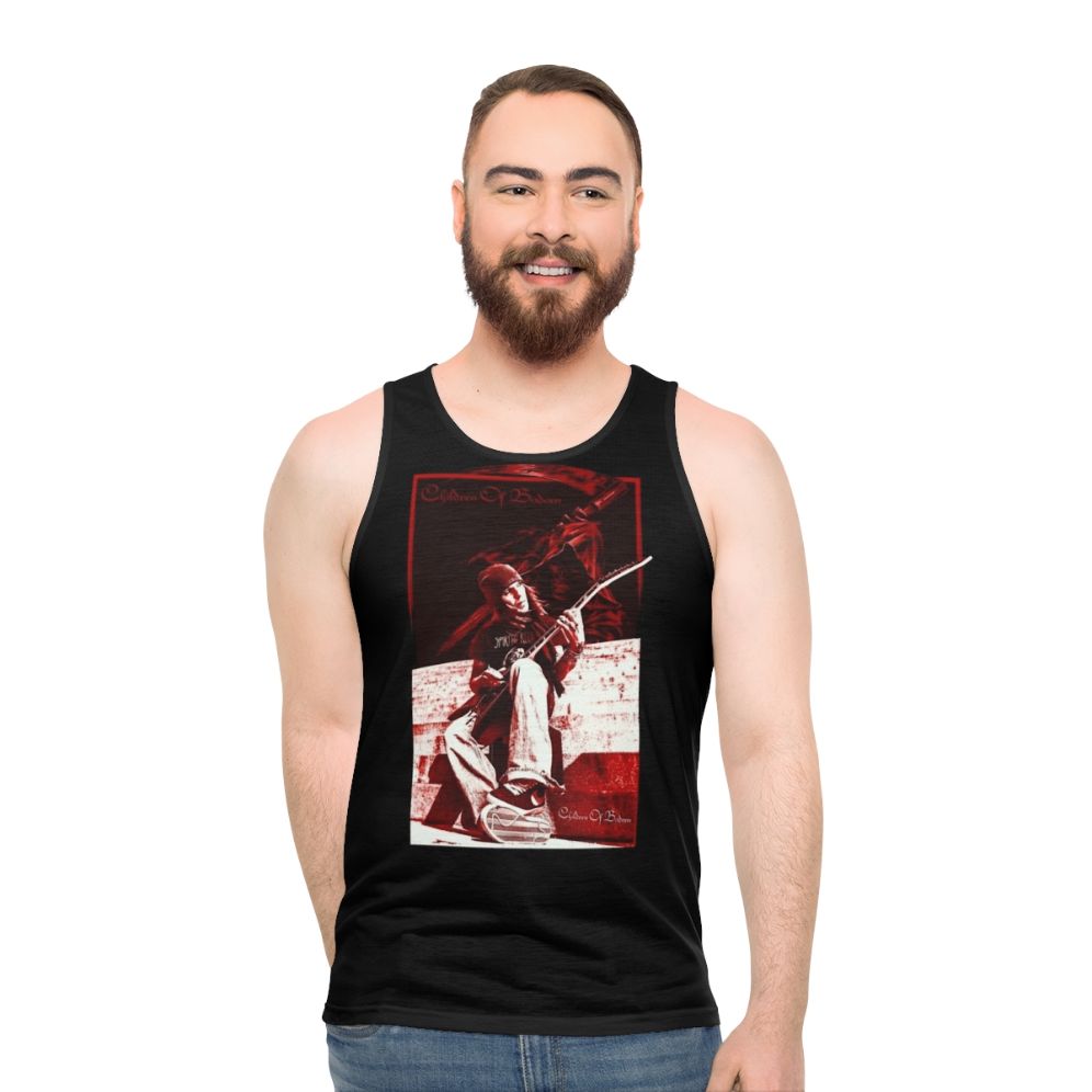 Alexi Laiho metal tribute unisex tank top - men