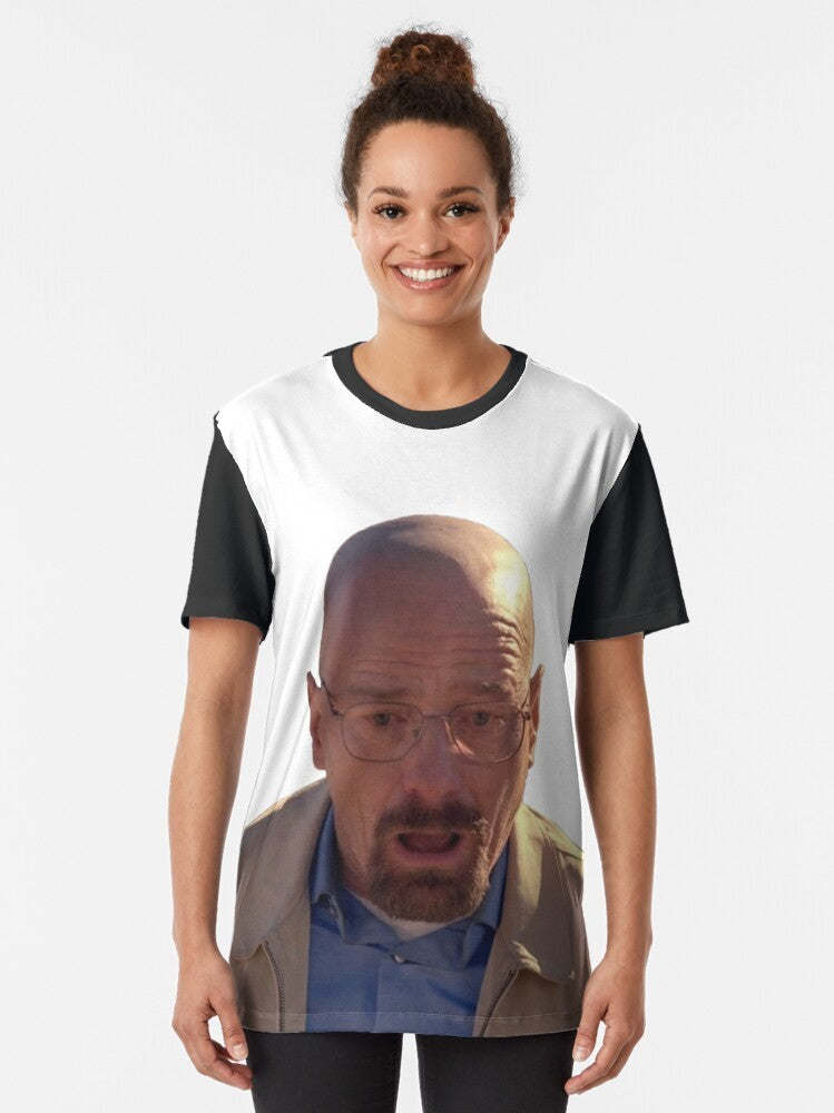 Breaking Bad Walter White meme graphic t-shirt - Women