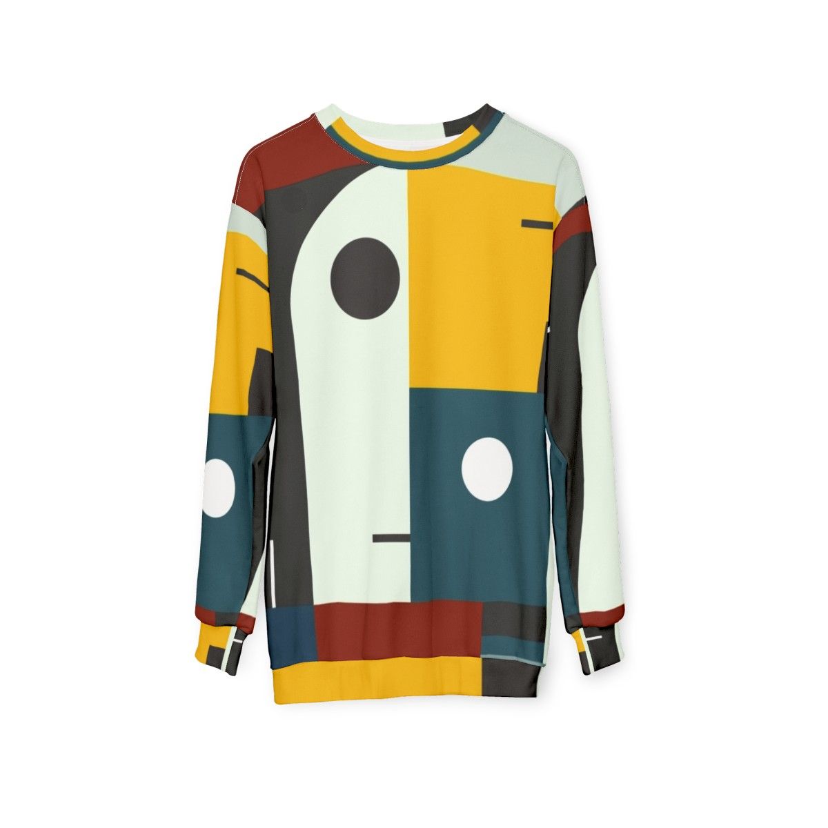 Bauhaus Inspired Modernist Sweatshirt - hanging