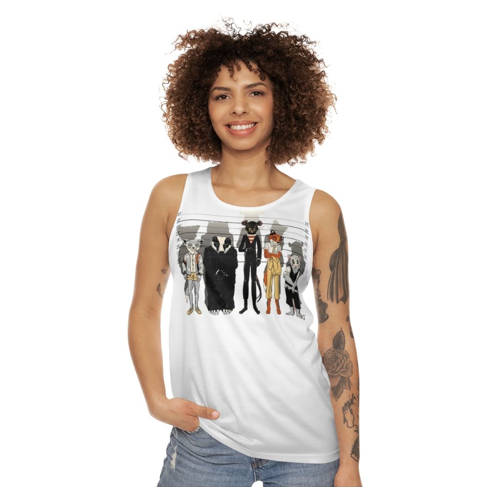 Unusual Suspects Mash-Up Unisex Tank Top - women