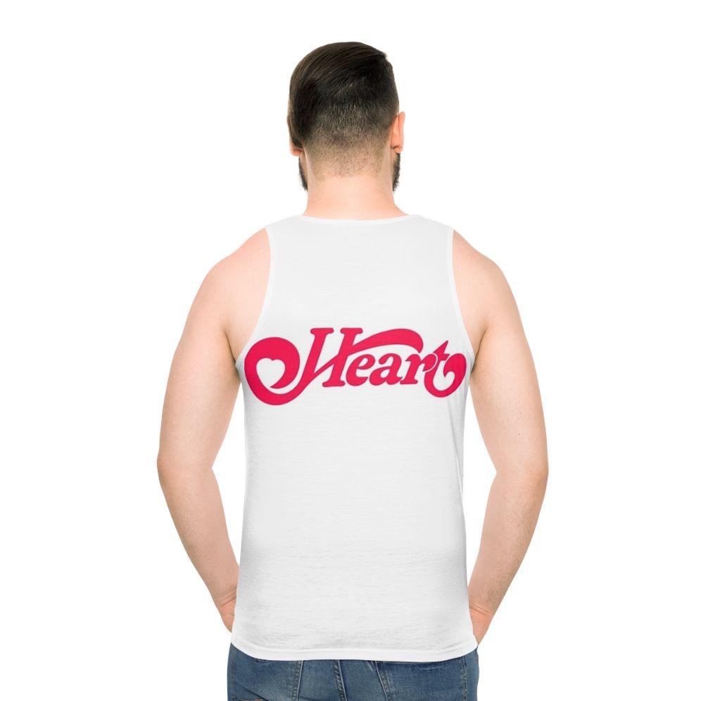 Unisex music band classic rock tank top - men back