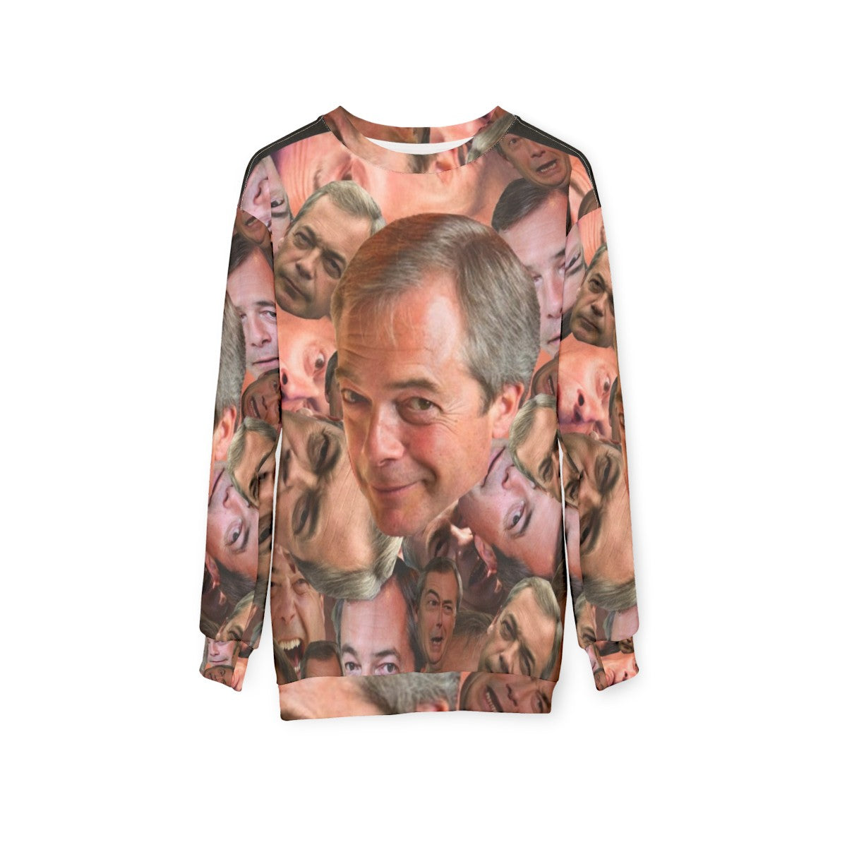 "Can't Barrage the Farage" Nigel Farage political protest sweatshirt - hanging