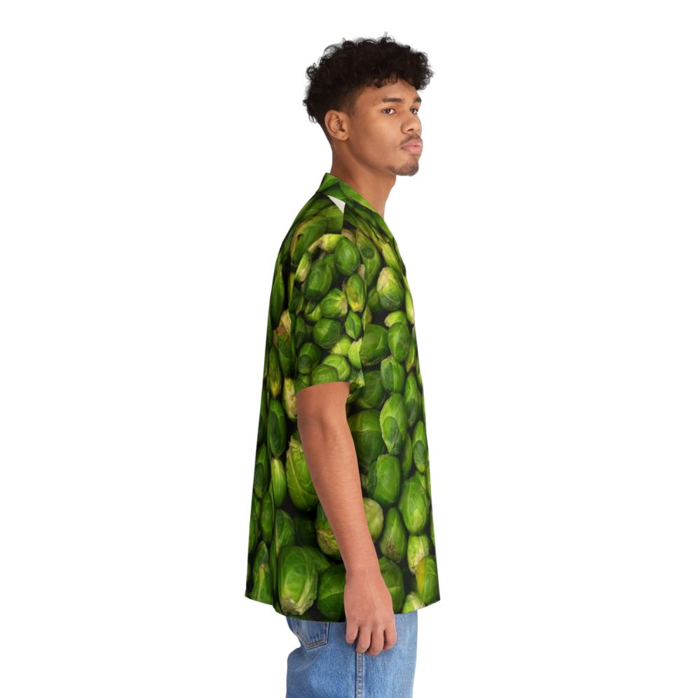 Brussels sprouts patterned Hawaiian style shirt - People Pight