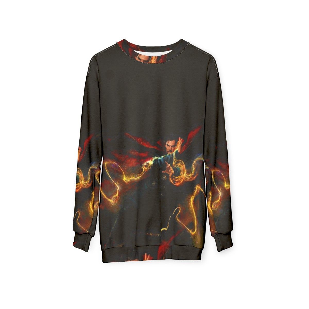 Benedict Cumberbatch as Doctor Strange in Marvel Superhero Sweatshirt - hanging