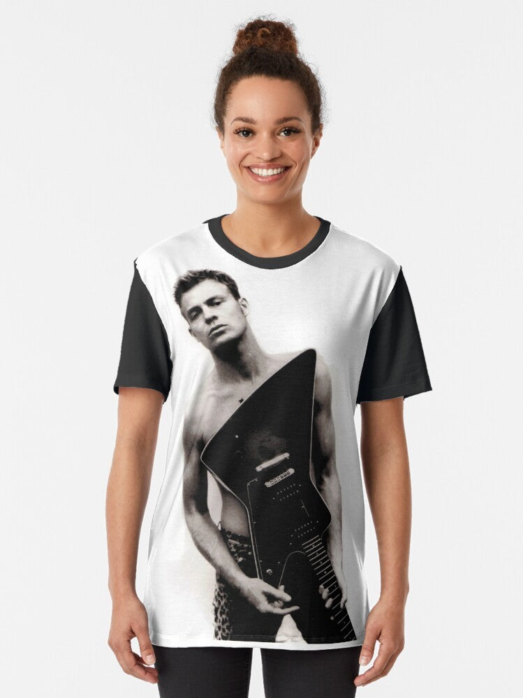 "Jason Donovan's 'Neighbours' Graphic T-Shirt" - Women