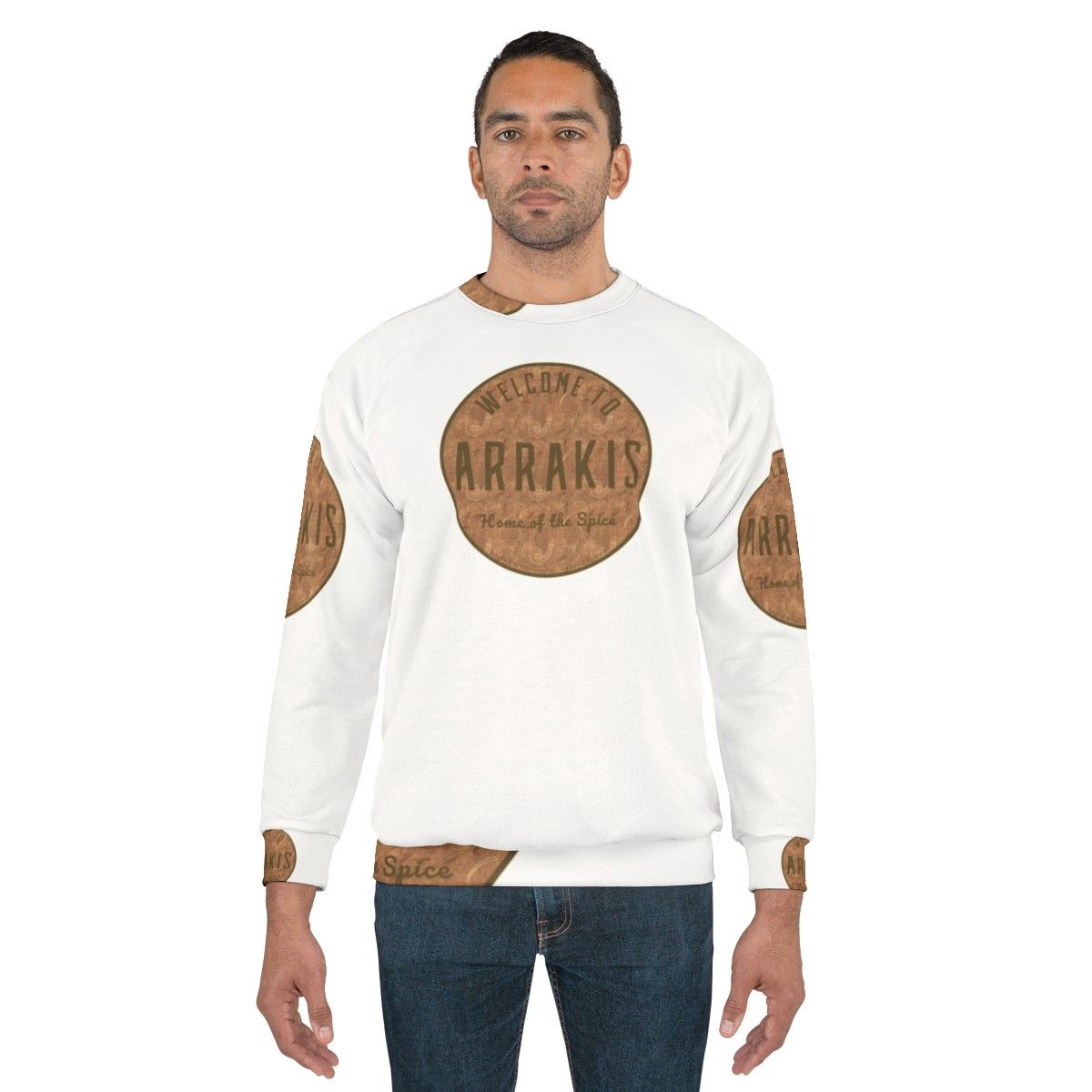 Dune House Atreides Round Dark Pattern Sweatshirt - men