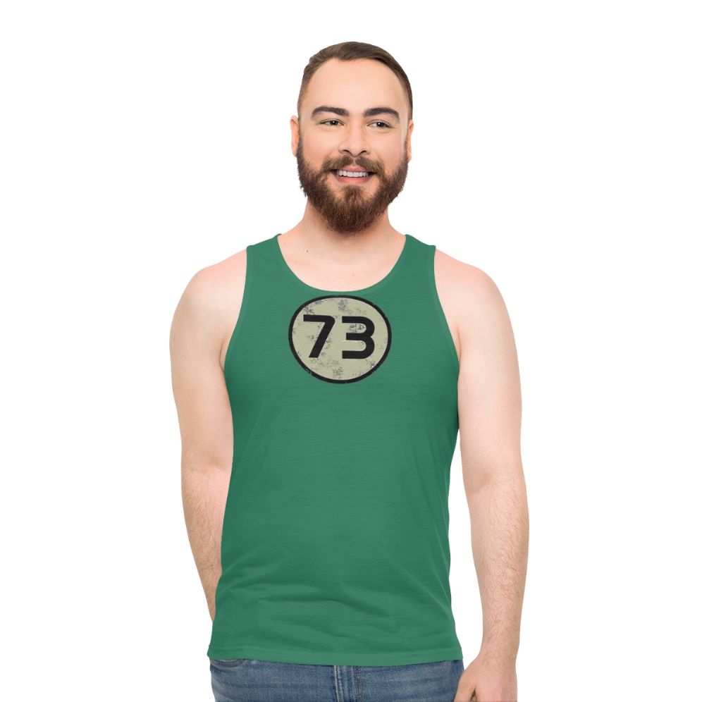 Sheldon Big Bang Theory Unisex Tank Top - men