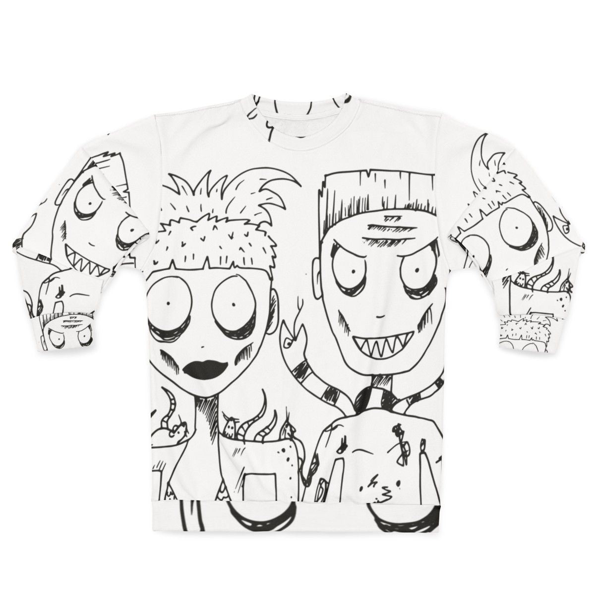 Die Antwoord Yolandi and Ninja Graphic Sweatshirt