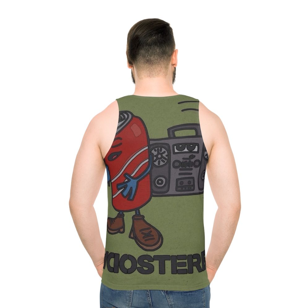 Soda Stereo Unisex Latino Music Tank Top - men back