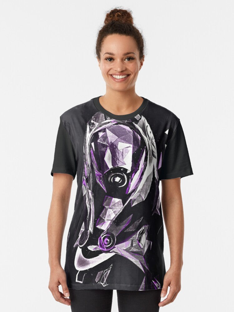 Mass Effect Tali Quarian Graphic T-Shirt - Women