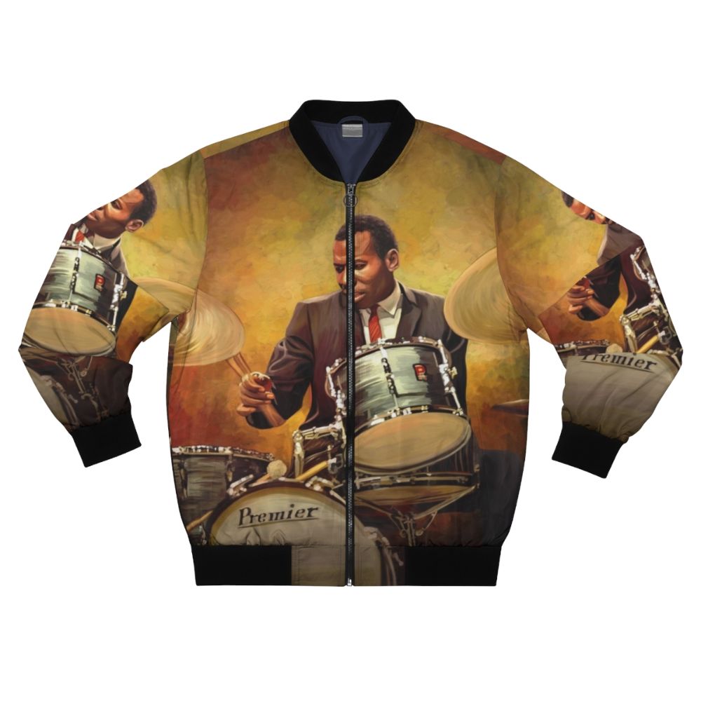 Elvin Jones Jazz Drummer Bomber Jacket