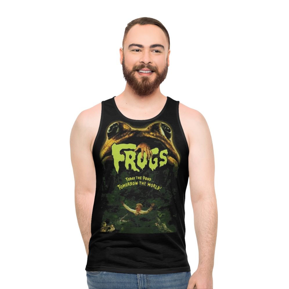 Frog Unisex 70s Horror Tank Top - men