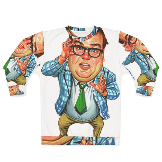 Classic Chris Farley Sweatshirt - Iconic 90s Comedy Apparel