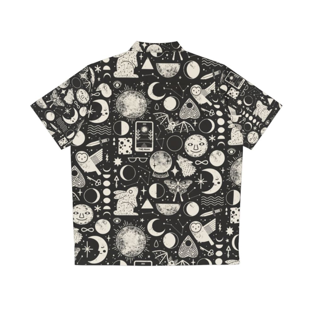 Celestial Lunar Eclipse Hawaiian Shirt - Back