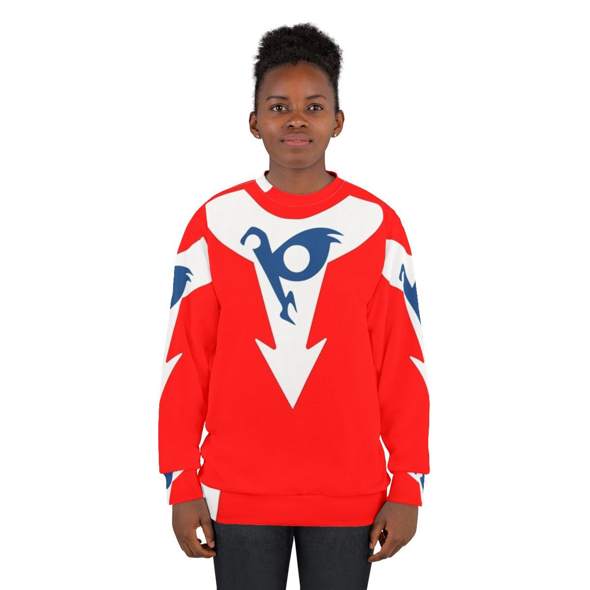 Retro 80s Hurricane Polimar Anime Sweatshirt - women