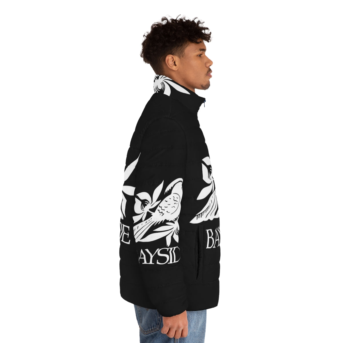 Bayside Band Puffer Jacket - Officially Licensed Pop Punk Merchandise - men side right