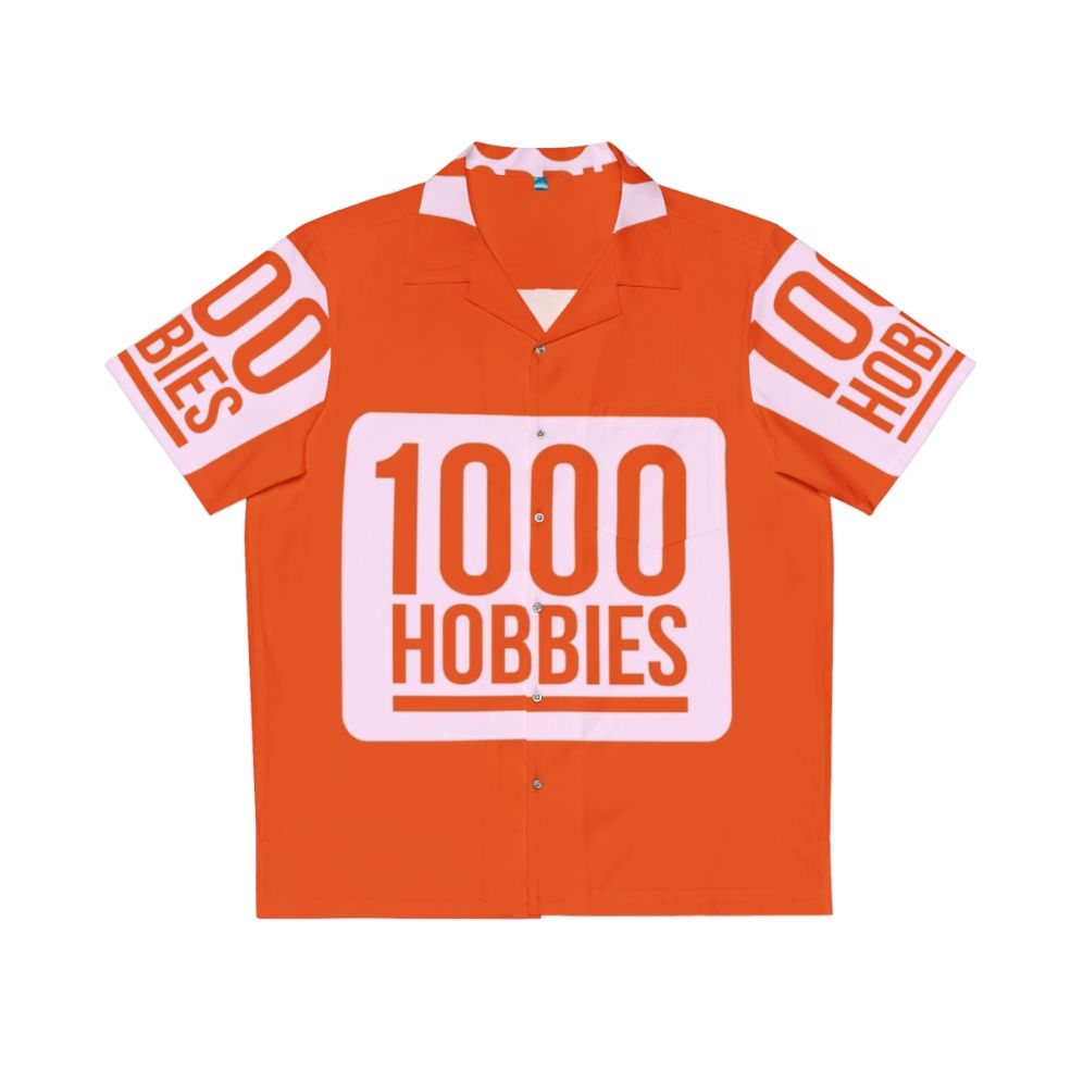 1000 Hobbies Hawaiian Shirt featuring hobby-inspired graphics