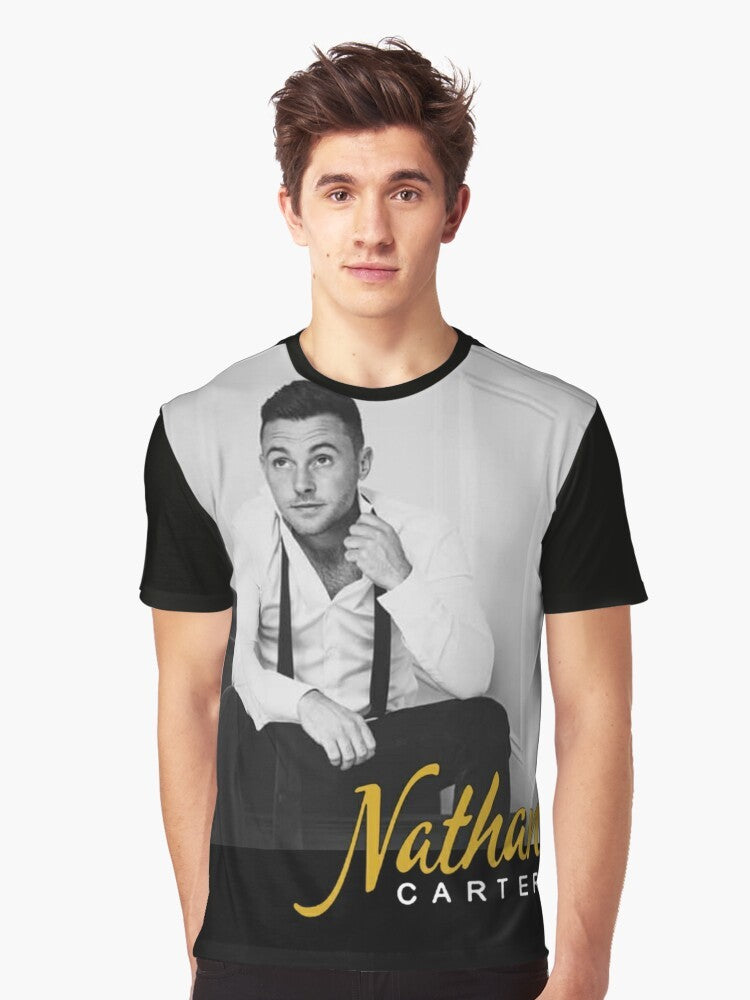 Handsome Nathan Carter Graphic T-Shirt - Men