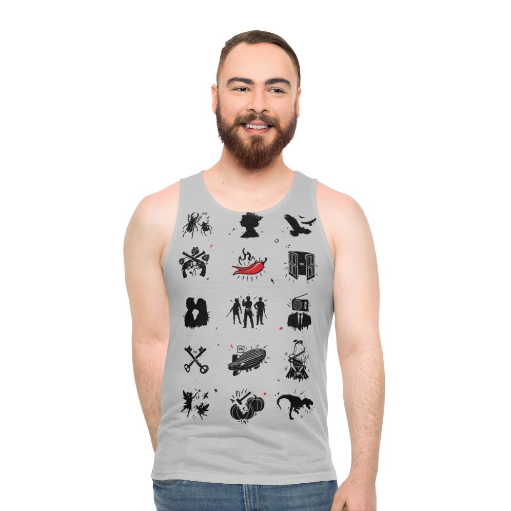 Vintage Rock Bands Unisex Tank Top - men