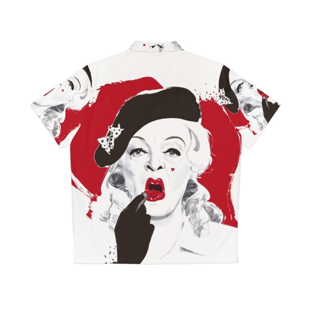 Baby Jane Lipstick Hawaiian Shirt by Alejandro Mogollo - Back