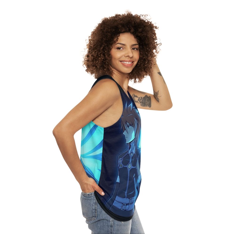 Tales of Symphonia Kratos Aurion Anime Unisex Tank Top - women side