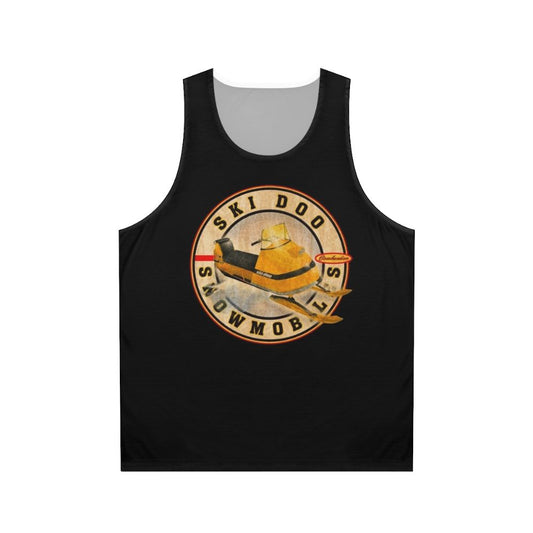 Vintage Ski-Doo Snowmobile Unisex Tank Top