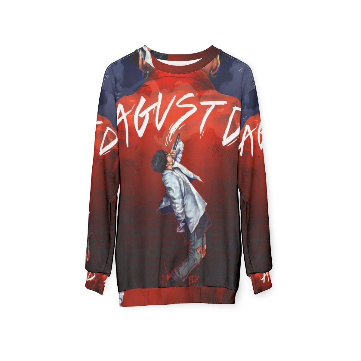 Agust D Suga BTS Kpop Sweatshirt - hanging