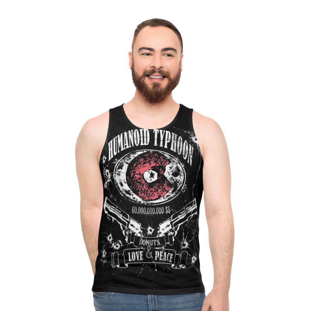 Trigun Vash the Stampede Humanoid Typhoon Unisex Tank Top - men