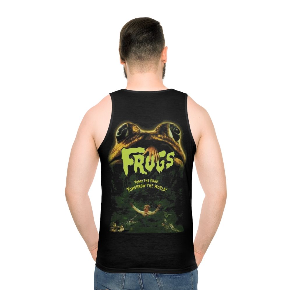 Frog Unisex 70s Horror Tank Top - men back