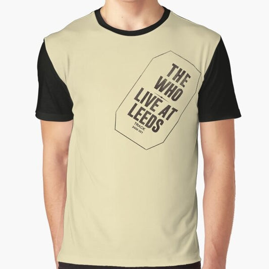 Graphic T-Shirt featuring The Who Live at Leeds album cover