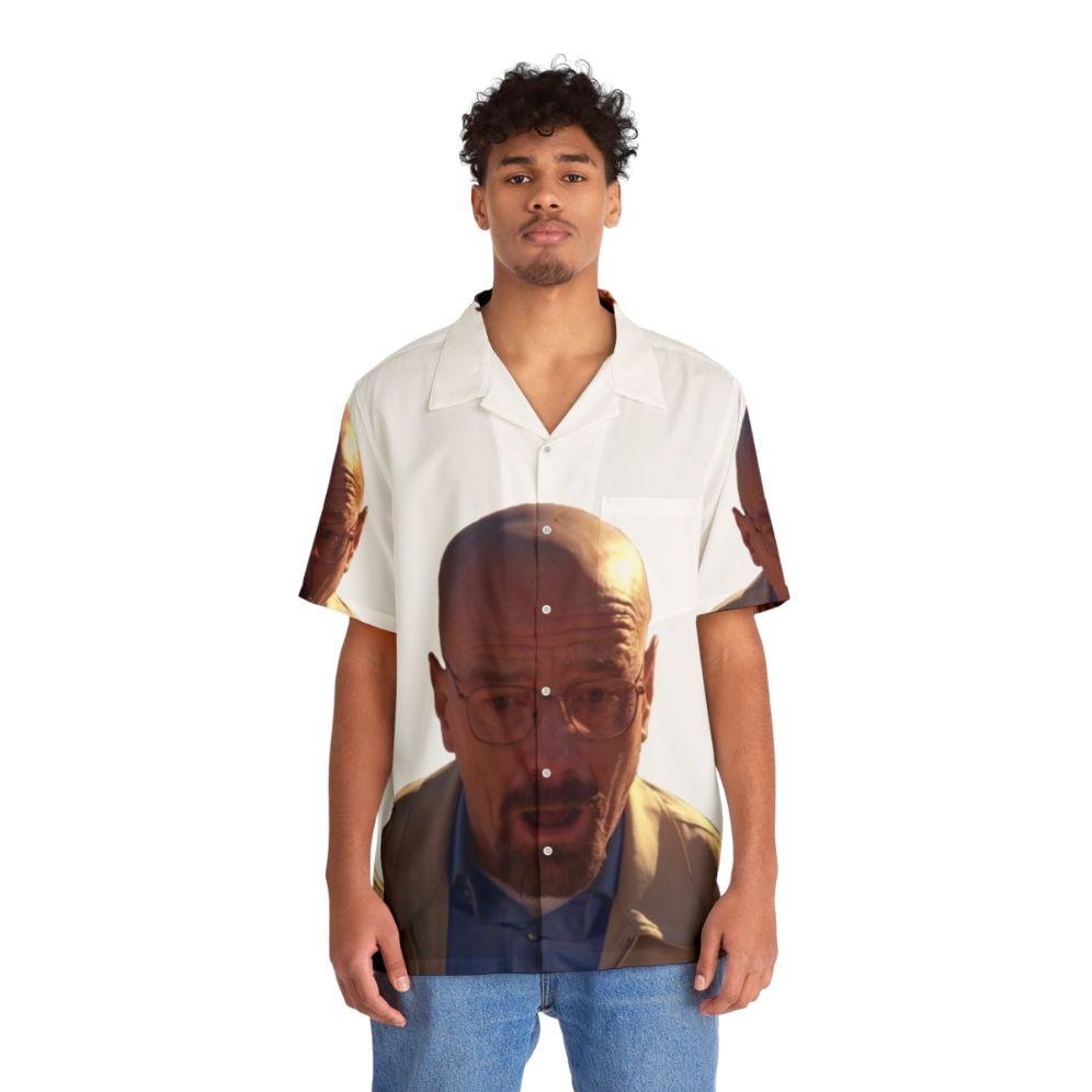 Walter White Meme Hawaiian Shirt 2 - Breaking Bad Inspired Apparel - People Front