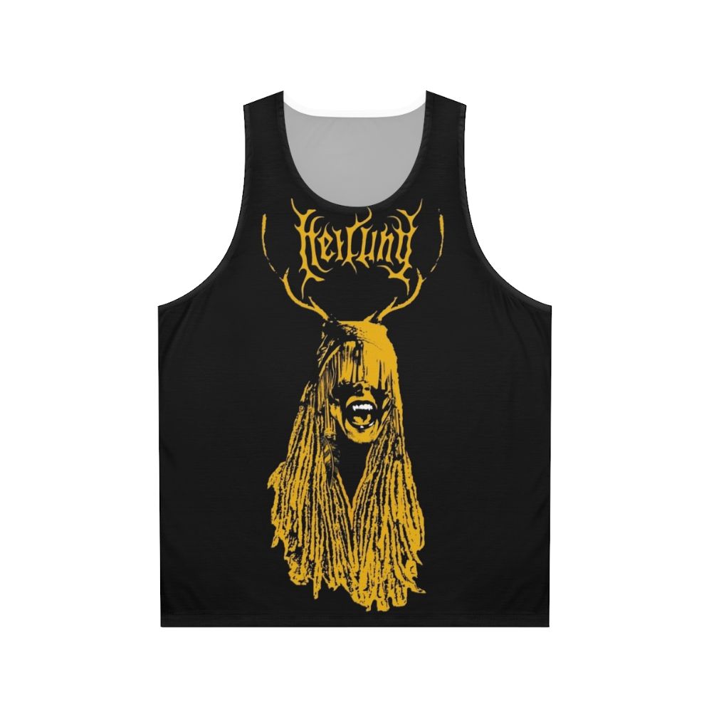 Tribal inspired Maria from Heilung unisex tank top